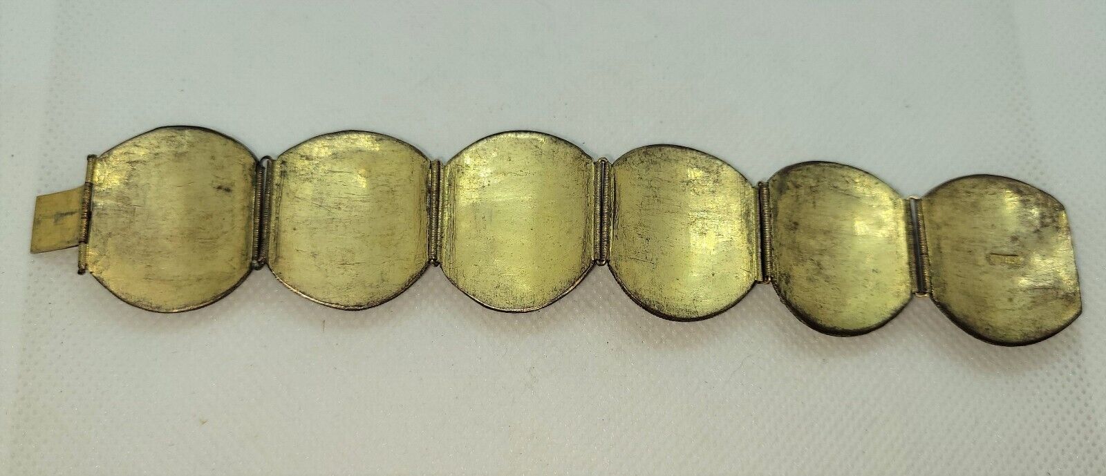 Antique, Rare, 1900s authentic CINNABAR Bracelet, COA available upon request