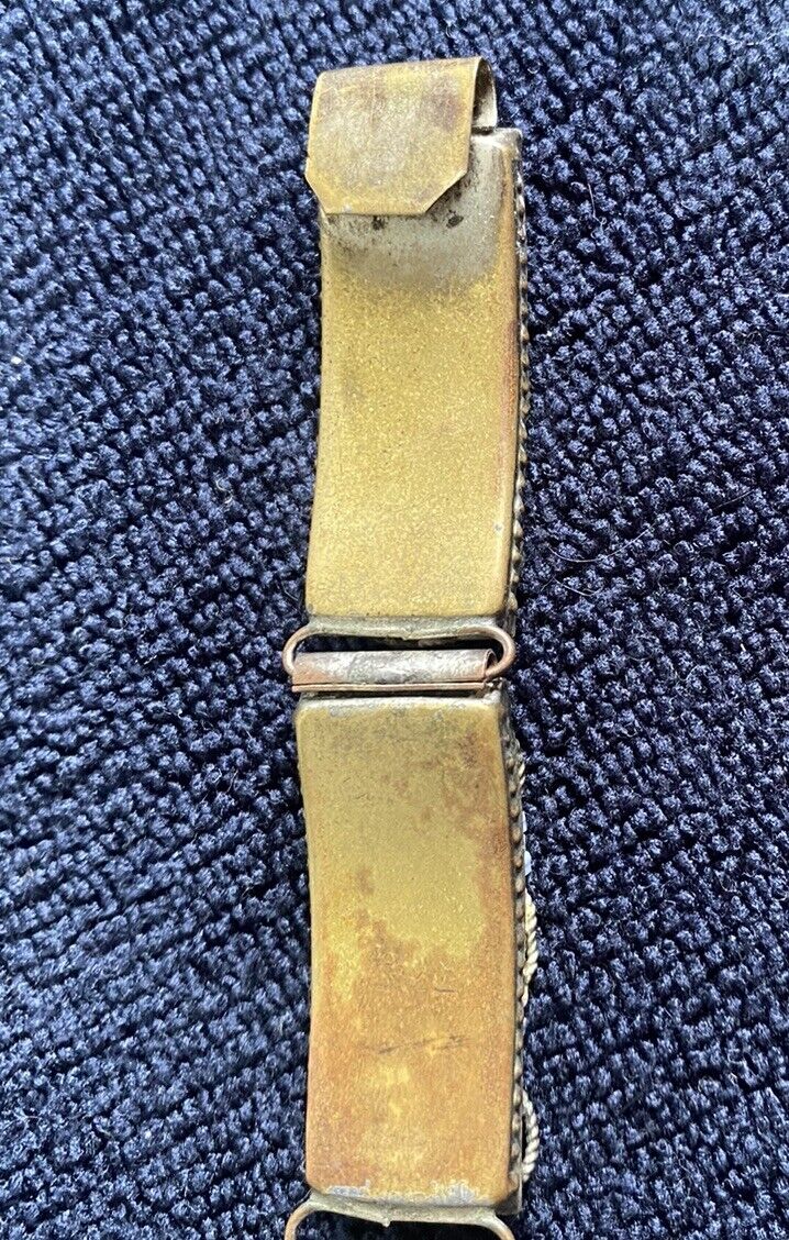 EARLY 1900S ITALIAN MINI GLASS MOSIAC MILLIFIORE BRACELET 7 3/4 Inches Length