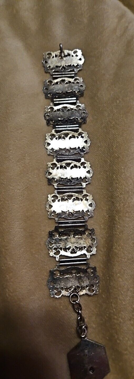 Antique! Filigrane Depose Early 1900's Paris France Bracelet