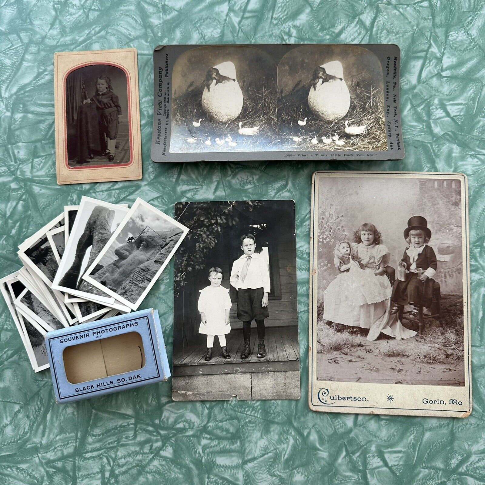 Oddities Late 1800's 1900s Cabinet Card- Photographs - Stereoscope - Look Close!