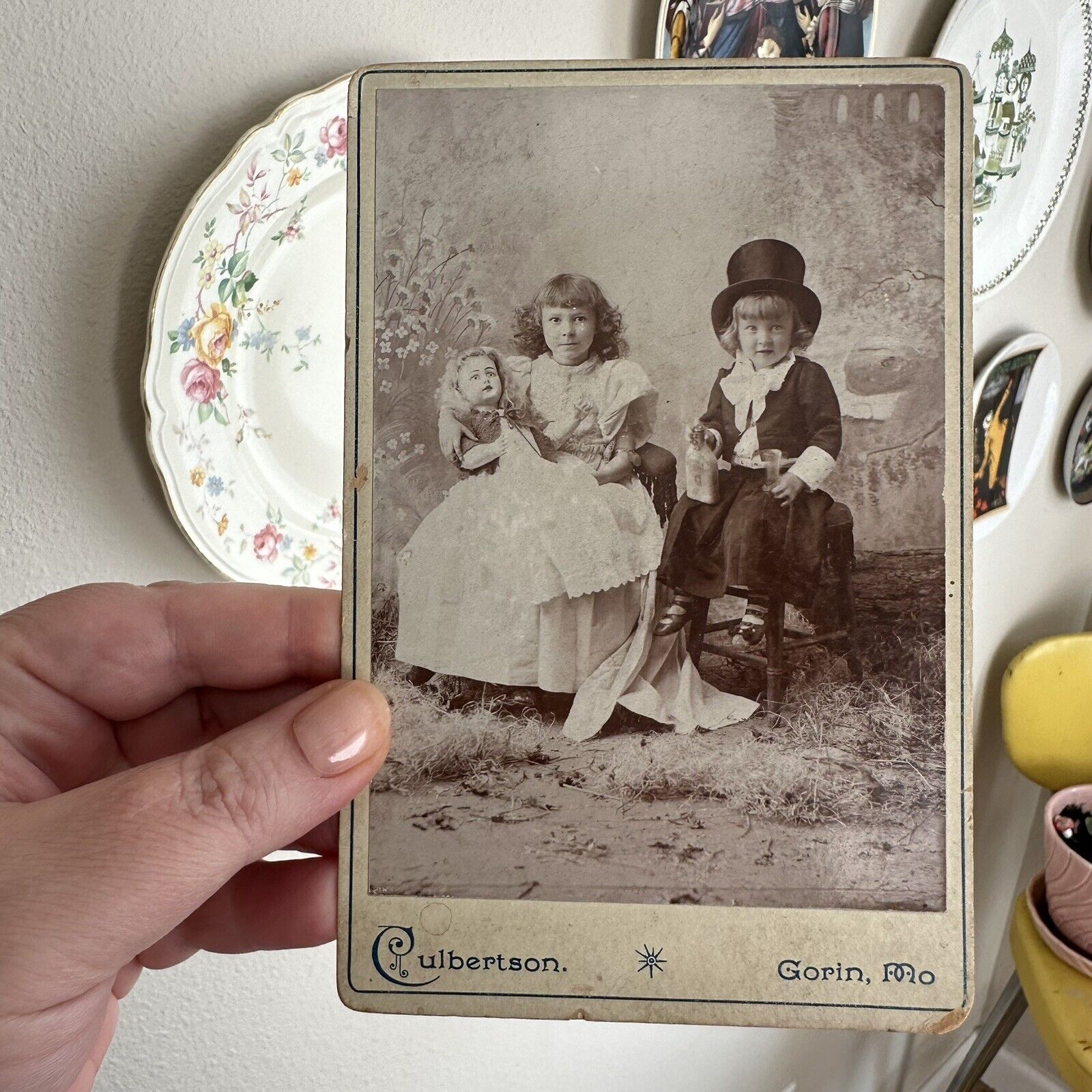 Oddities Late 1800's 1900s Cabinet Card- Photographs - Stereoscope - Look Close!