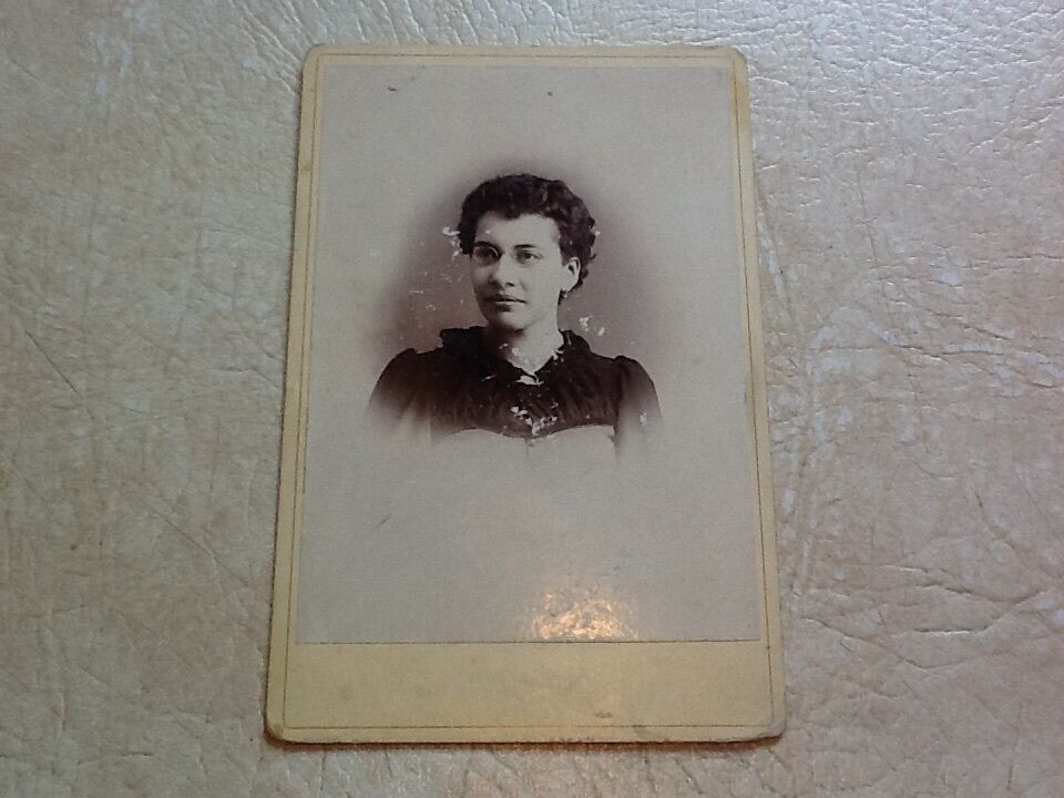 CDV AFRICAN AMERICAN, WOMAN WITH DIAMOND EARRINGS 1800's LOT 