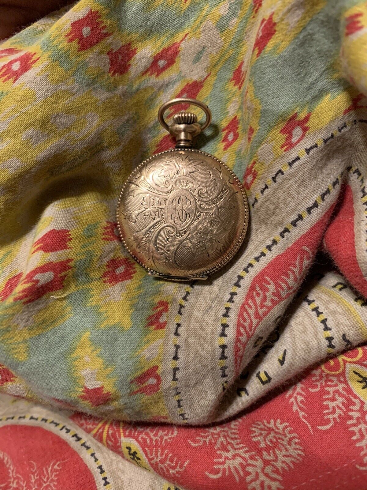 Rare Elgin Gold Pocket Watch Late 1800’s Antique Watch