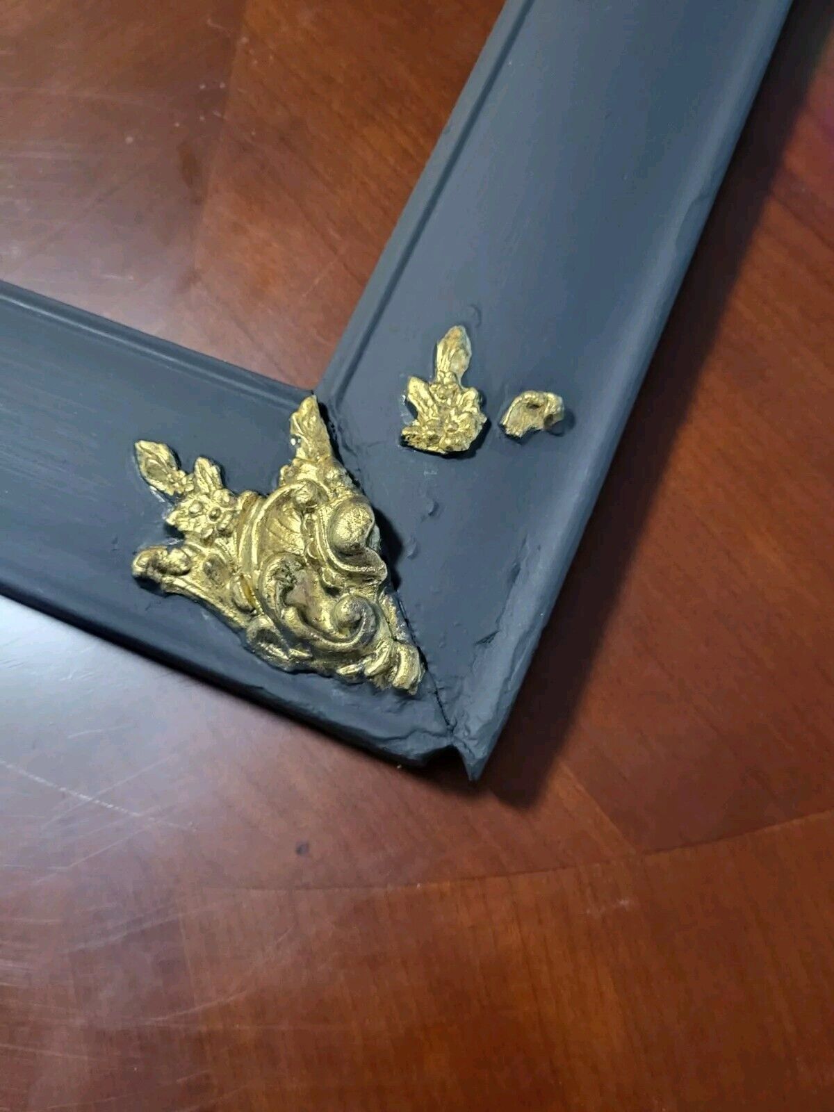 Victorian Gothic Mirror from the Late 1800s