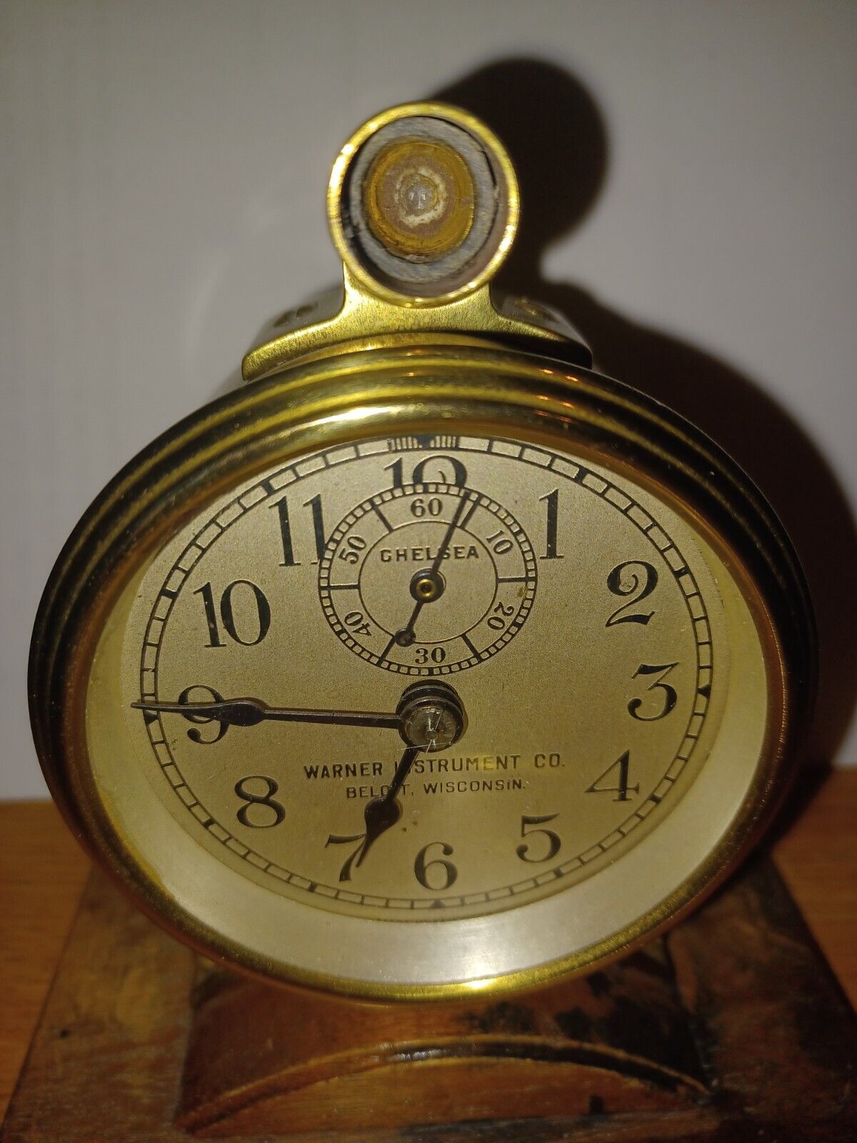 Early 1900's Warner Instrument Co. Clock in Antiques