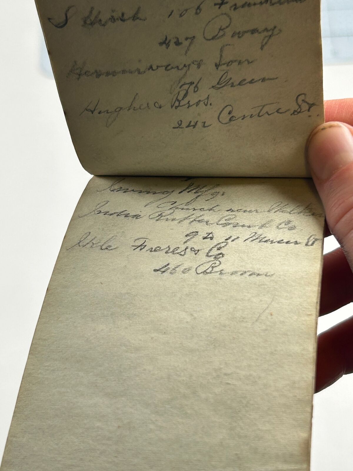 Vintage Address Books Early 1900s CT?