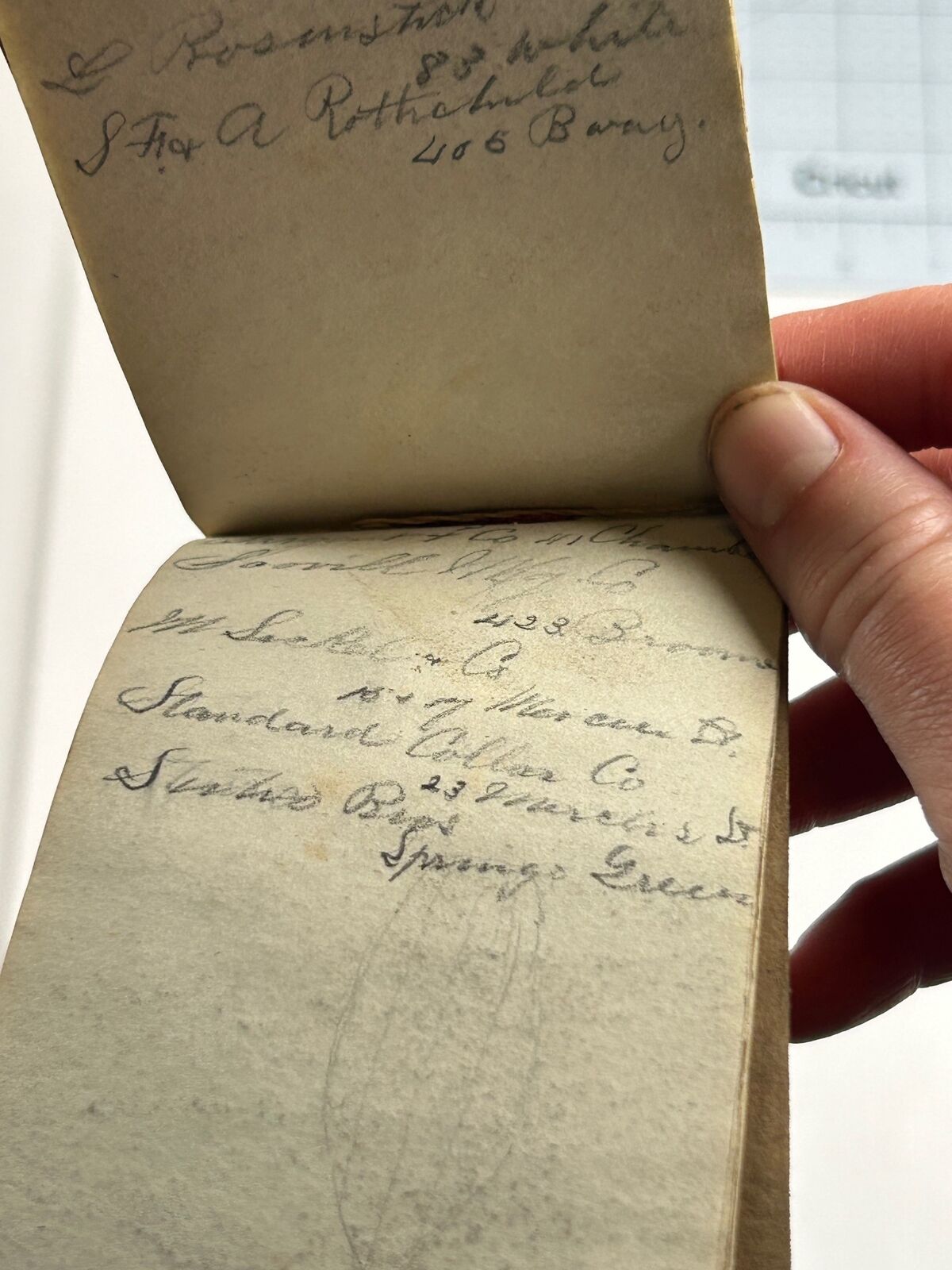 Vintage Address Books Early 1900s CT?