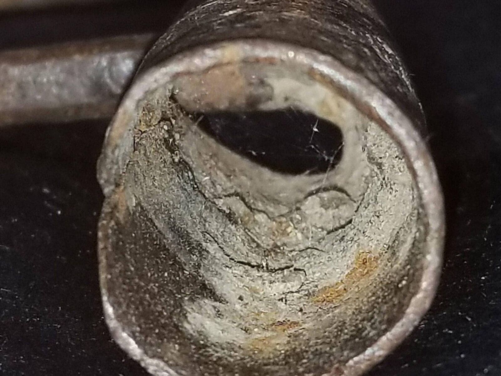 18th Century Spiraled Iron Candlestick and a 1700's Iron Wall Candle Spike