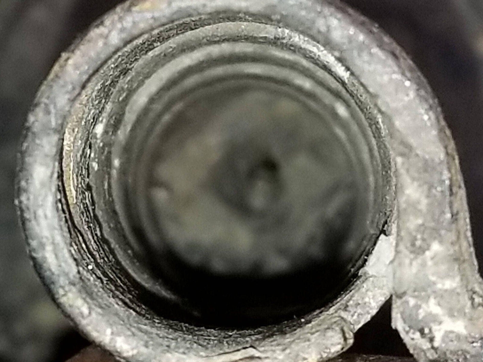 18th Century Spiraled Iron Candlestick and a 1700's Iron Wall Candle Spike