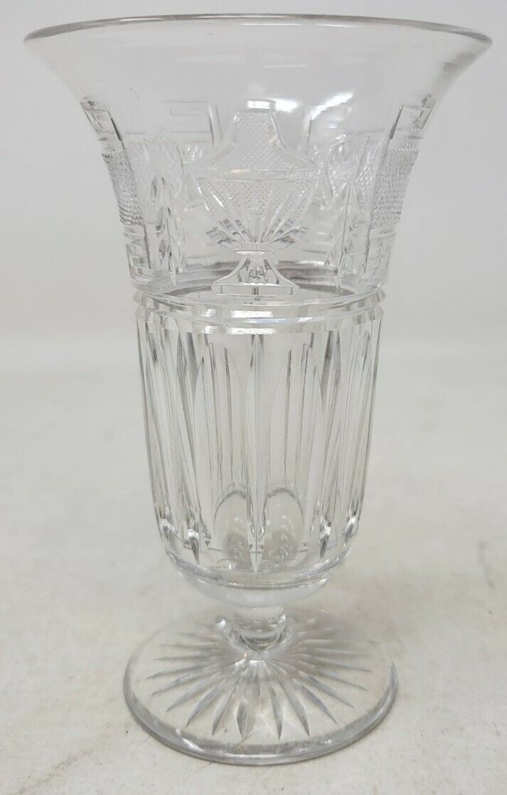 Antique English Anglo Irish Cut Glass Syllabub Glass c.1790