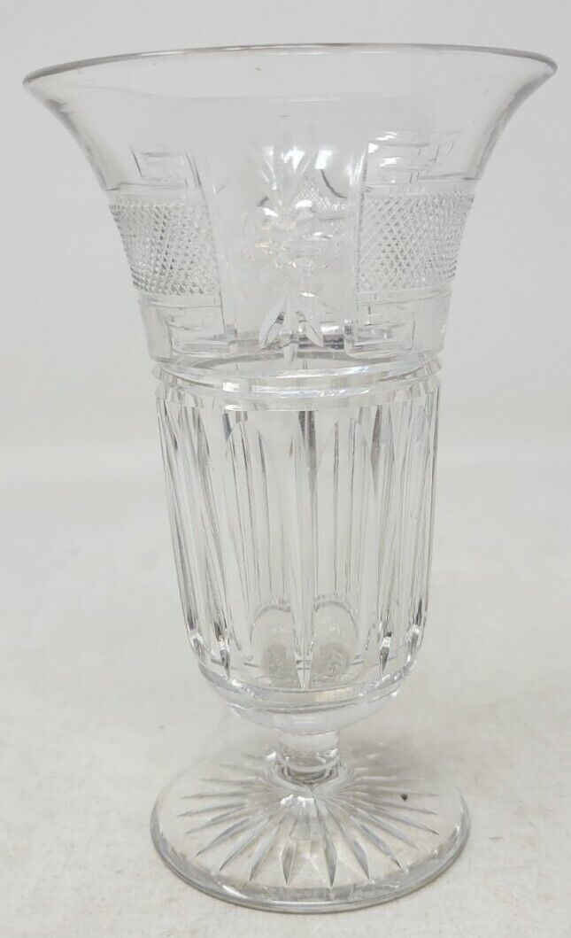 Antique English Anglo Irish Cut Glass Syllabub Glass c.1790
