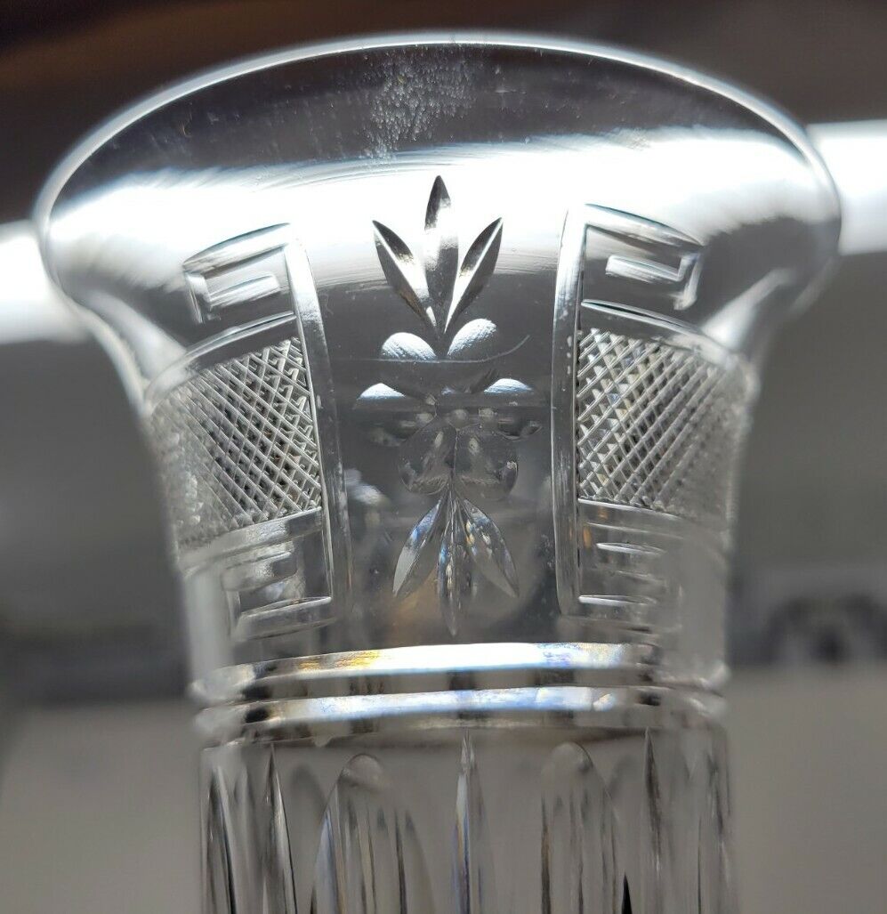 Antique English Anglo Irish Cut Glass Syllabub Glass c.1790