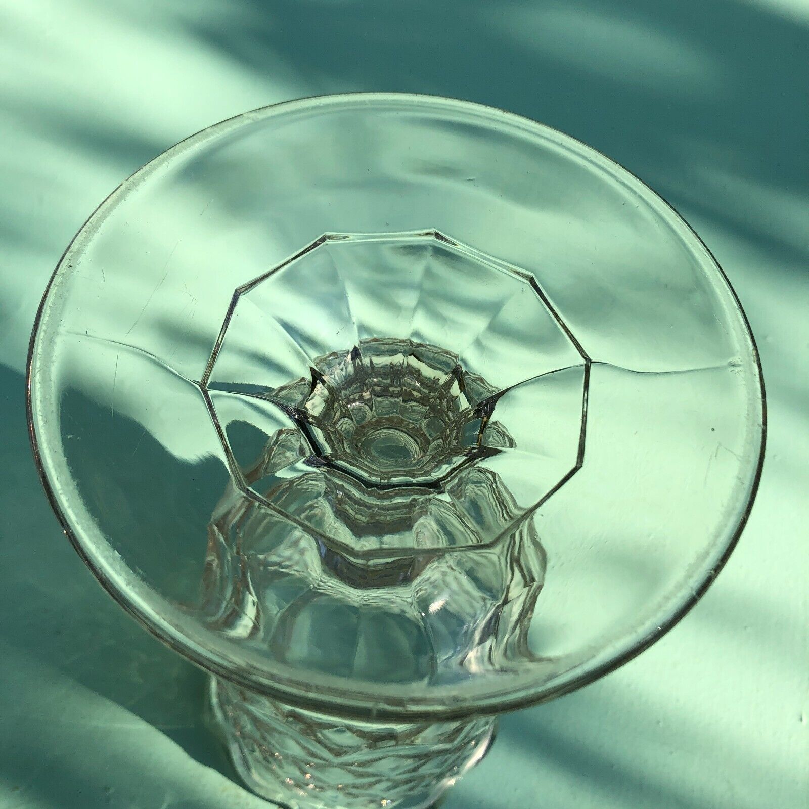 Late 1800's EAPG Honeycomb 10" Celery Vase