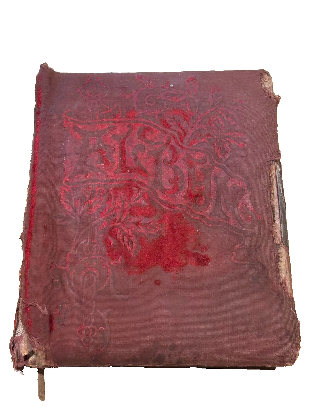 Victorian 34-Photo Album Velvet Cabinet Card Tintype