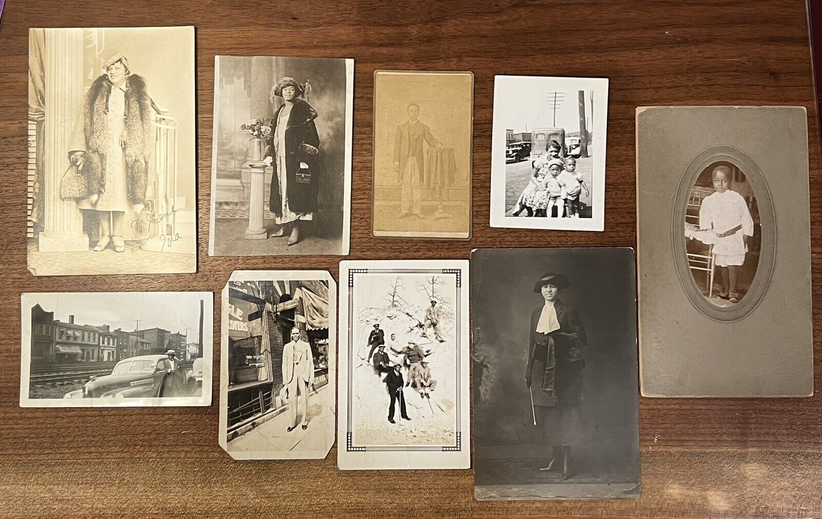 Vintage African American Photos 1800s-1920s CDV Cabinet Card