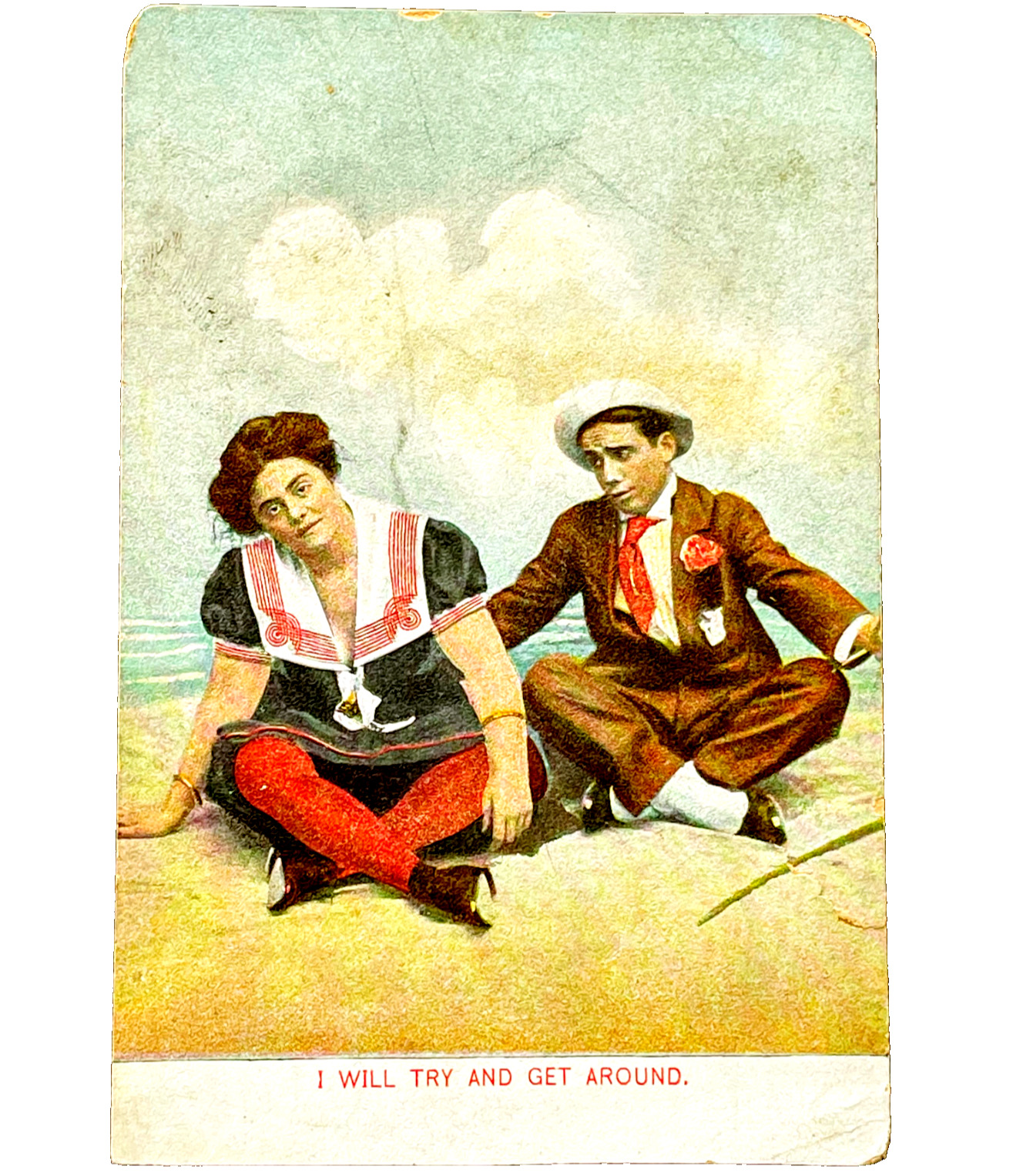 Antique Postcard 1900's Circa Unused Vintage Old Paper Collectible Ephemera RARE