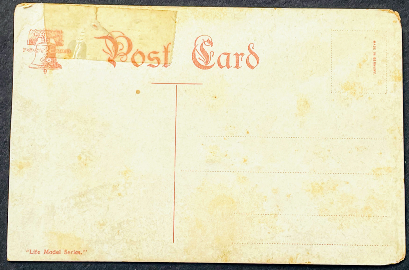 Antique Postcard 1900's Circa Unused Vintage Old Paper Collectible Ephemera RARE