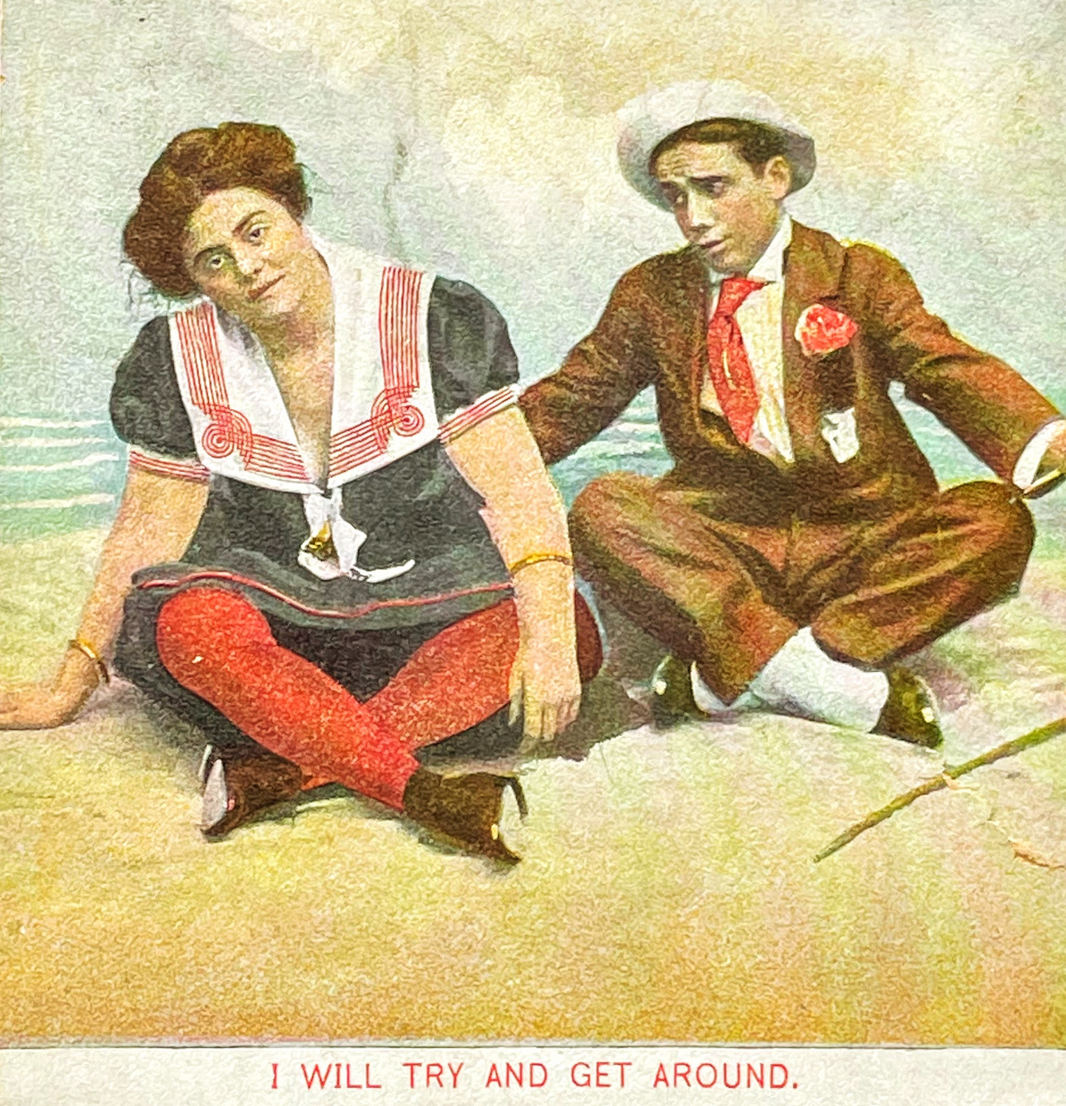 Antique Postcard 1900's Circa Unused Vintage Old Paper Collectible Ephemera RARE