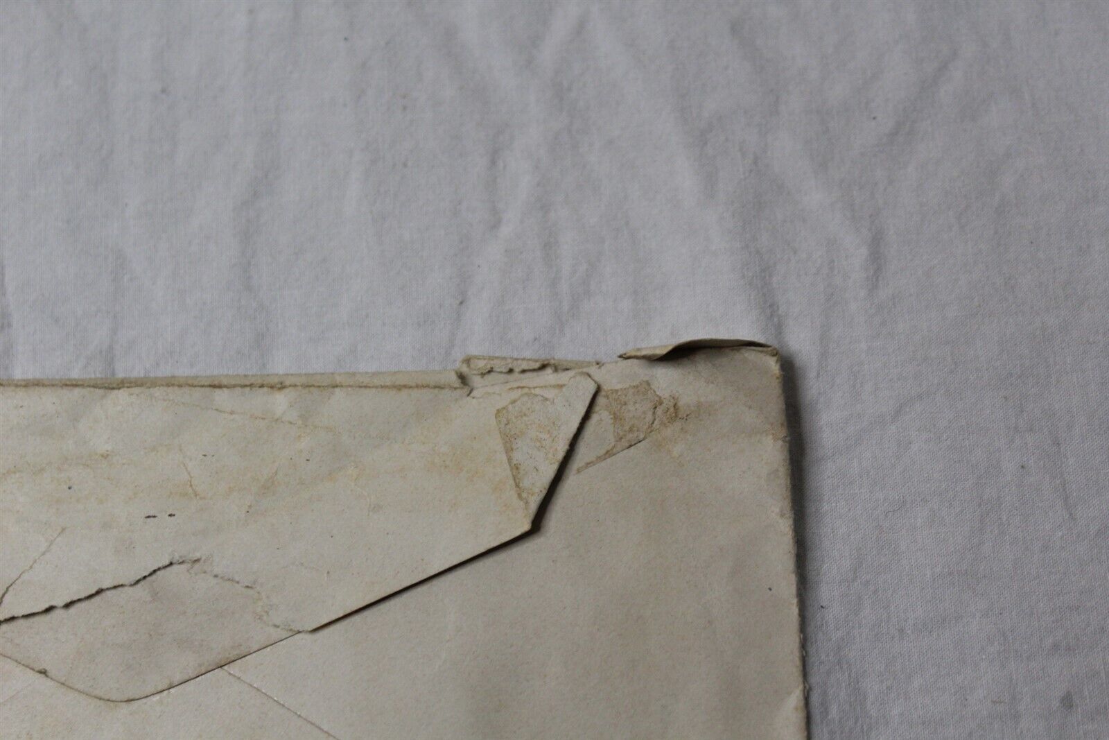  1900's Advertising Envelope The Corner Wholesale Cigars & Tobacco Antique