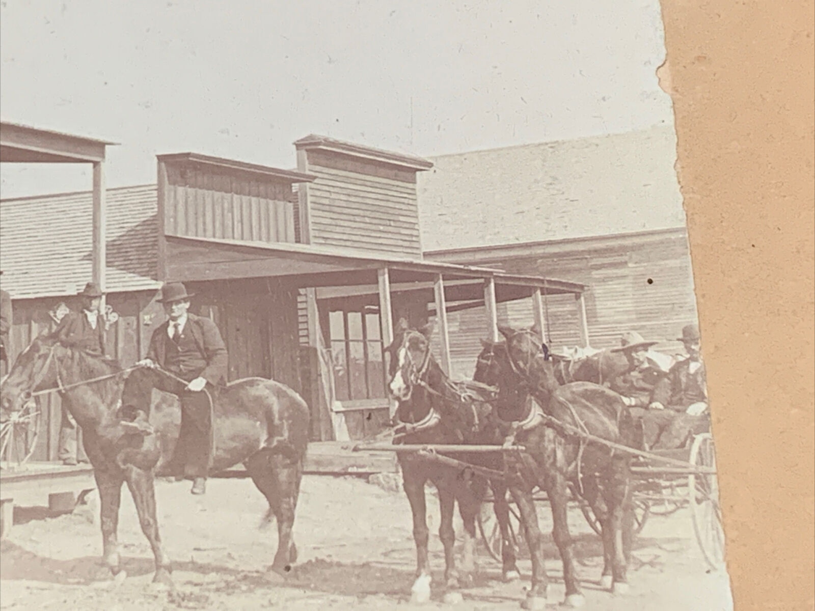1800s-1900s Edgington & Co Groceries & Implements Original Photograph (#10)