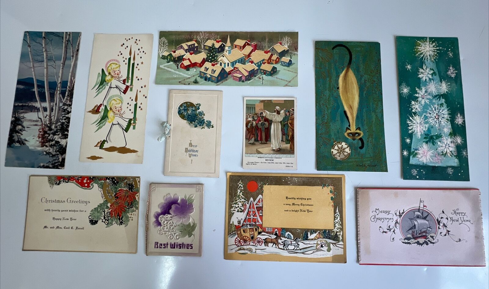 Antique Vintage Early 1900s Lot Holiday And Variety Ephemera Estate Sale