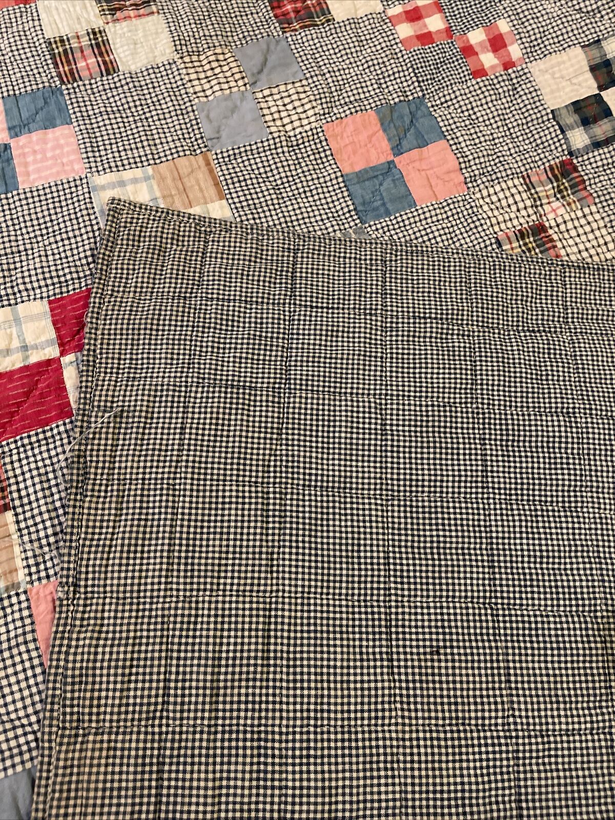 Antique Calico Quilt from Early 1900s Easton, PA