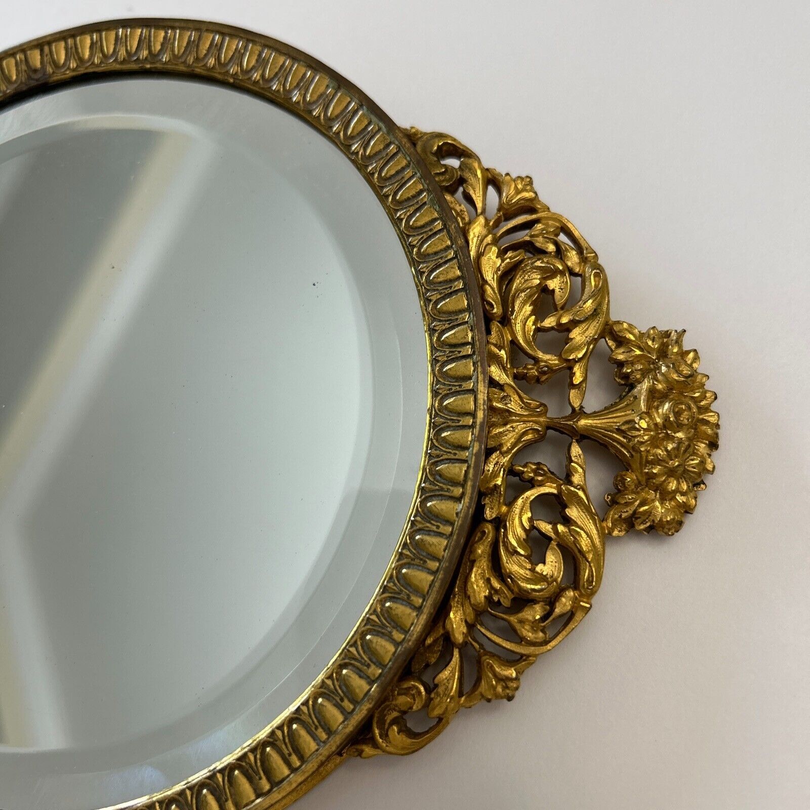 1700s Antique Vanity Hand Mirror - Exclusive and Rare