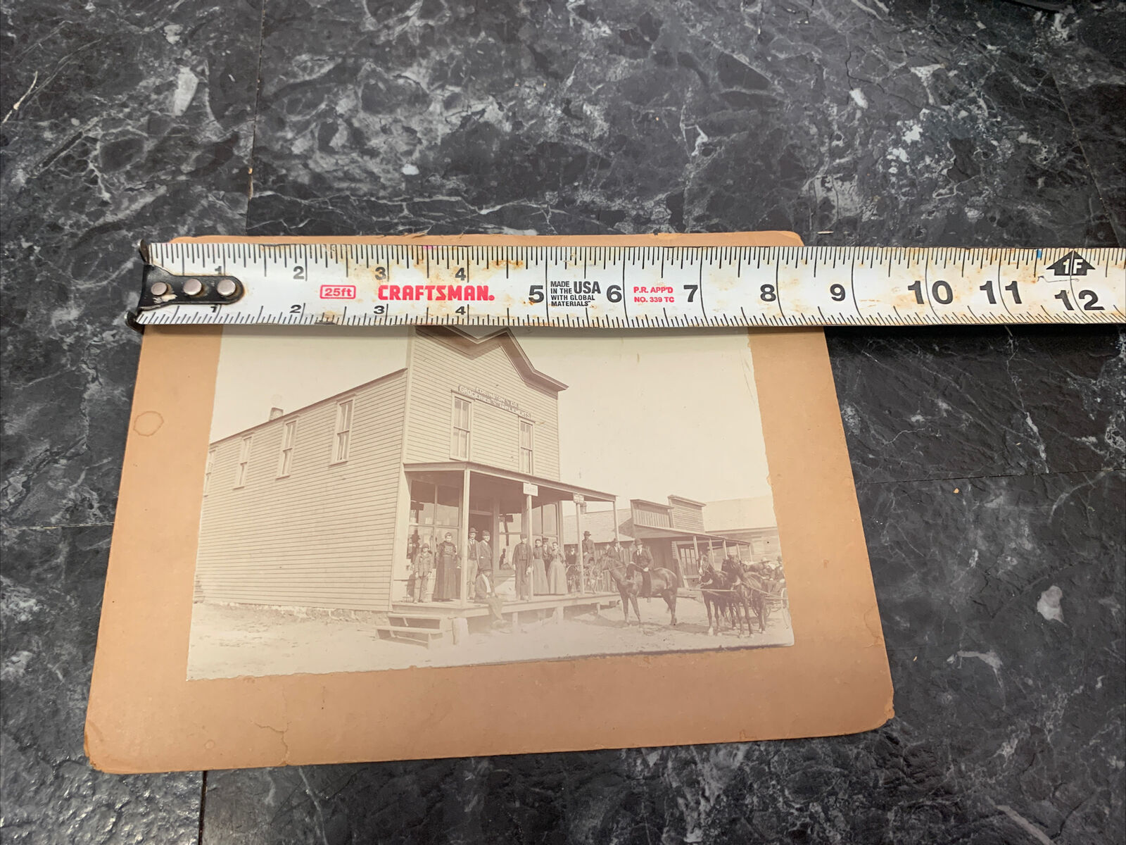 1800s-1900s Edgington & Co Groceries & Implements Original Photograph (#10)