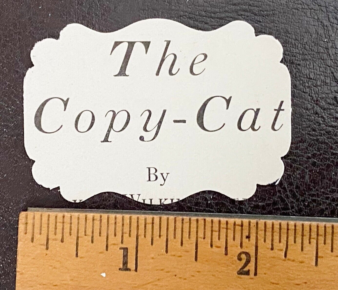 100pc Lot Die Cut Vtg Paper Label Punchies~Antique Magazine Pages&Old Ads c1900s