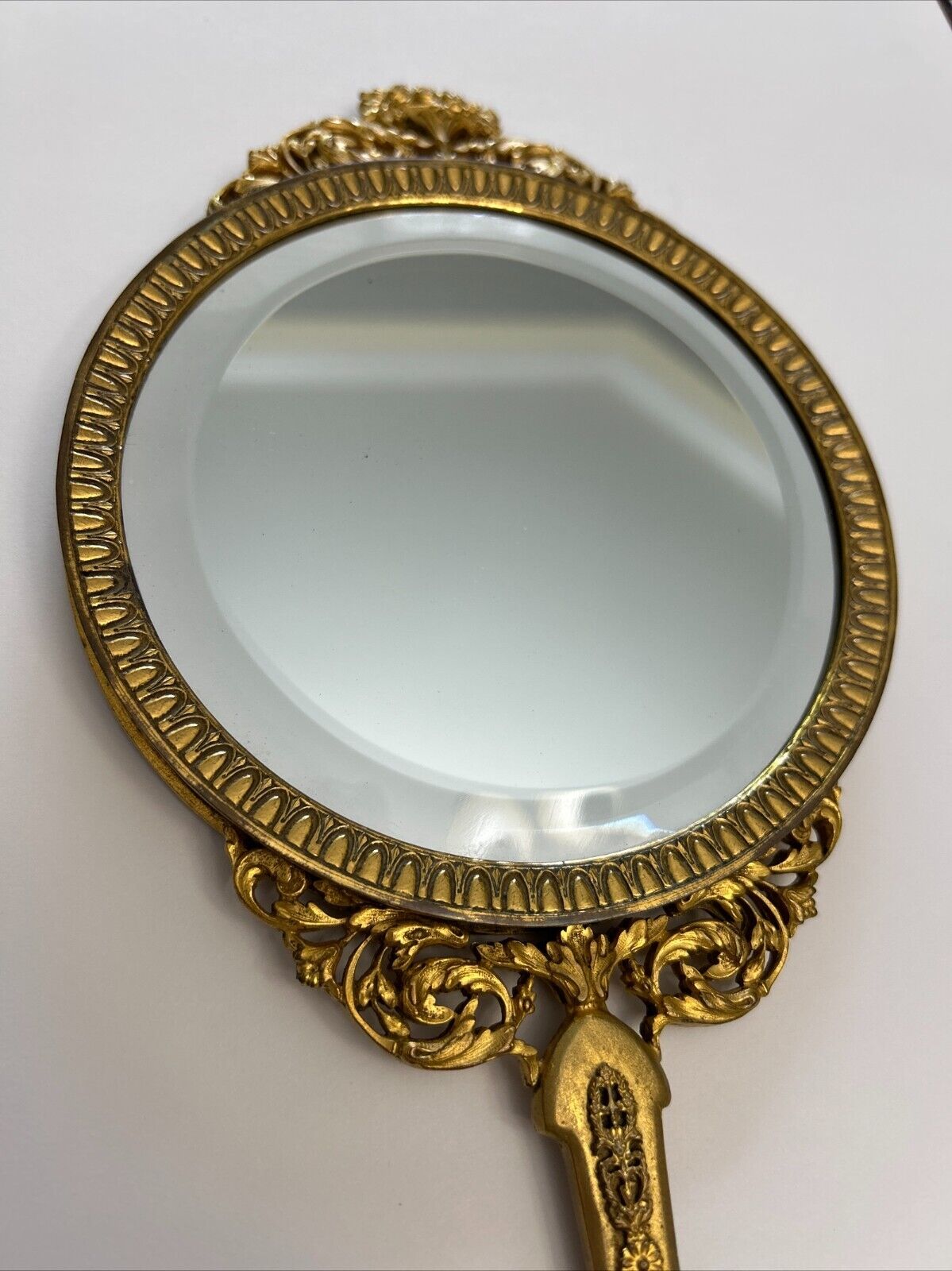 1700s Antique Vanity Hand Mirror - Exclusive and Rare