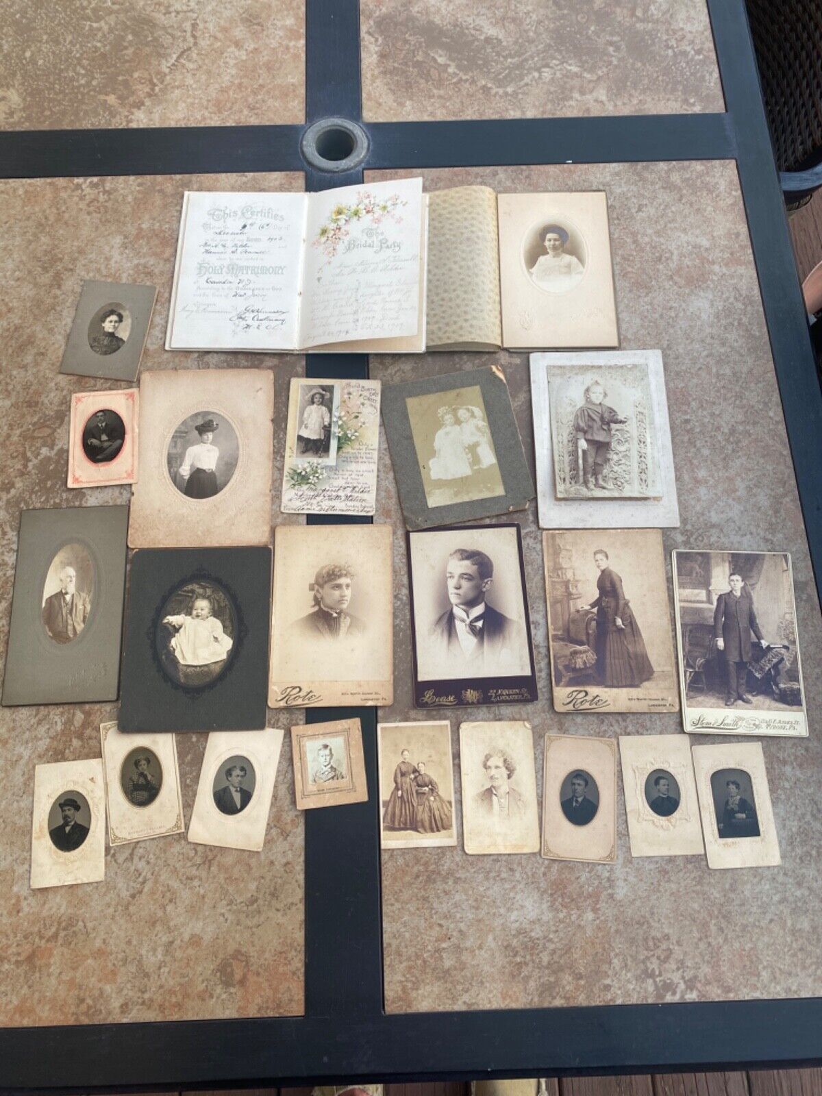 18 and early 1900s cabinet cards plus ephemera 1942 hold us out what your asse s