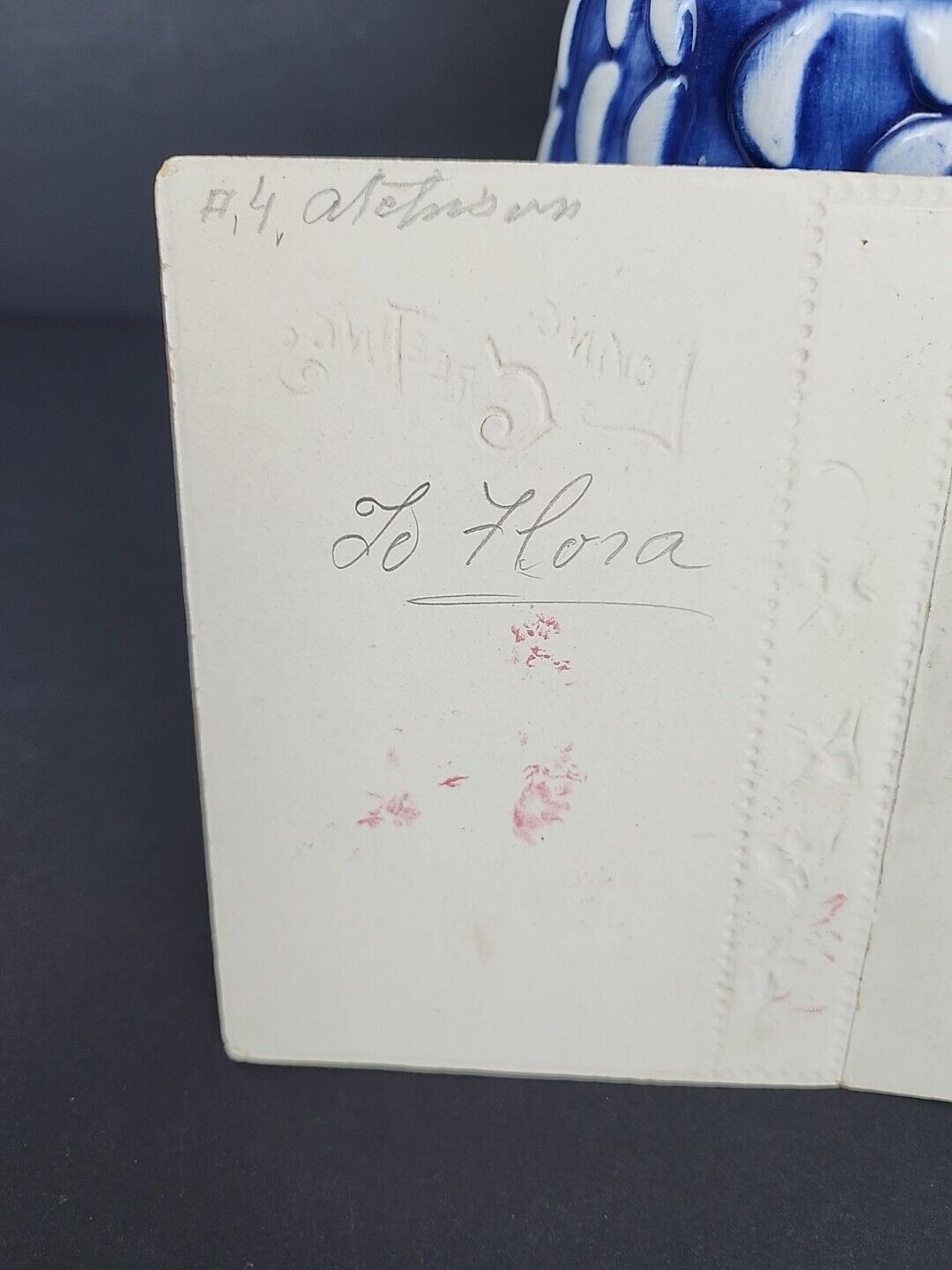EARLY 1900'S GREETING CARD, TUCK & SONS "LOVING GREETINGS", RARE EPHEMERA