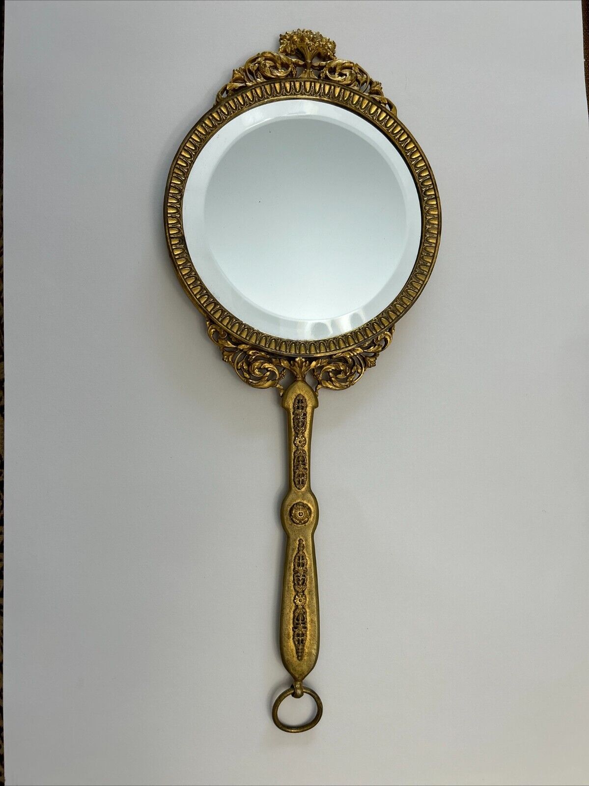 1700s Antique Vanity Hand Mirror - Exclusive and Rare