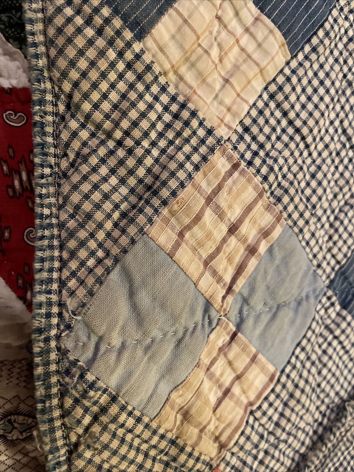 Antique Calico Quilt from Early 1900s Easton, PA