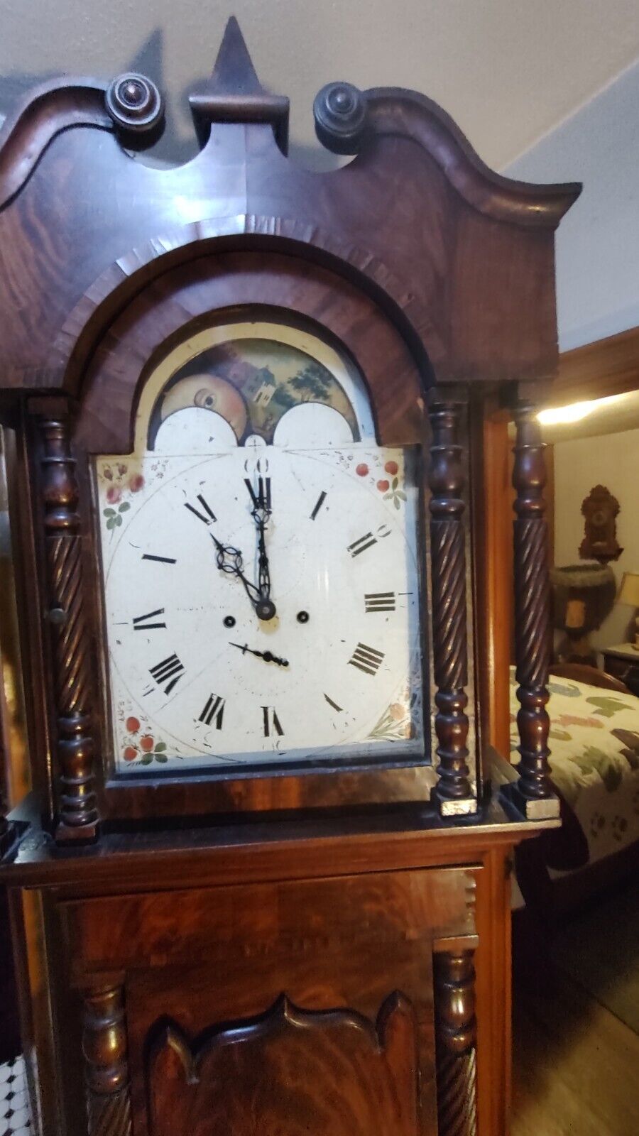Late 1700's Grandfather Clock in Antique Style
