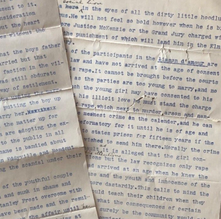 1900s-40s Ephemera Lot Letter WW1 Photo Stock Certificate Deposition Postcards
