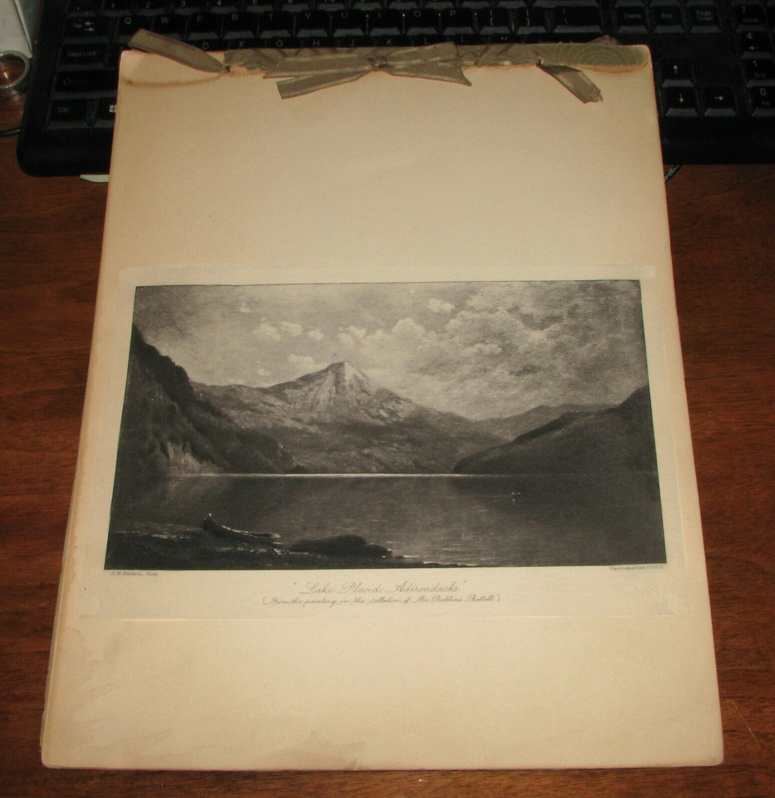 12 Photogravure Early 1900's Prints Ephemera Art Portfolio - No Cover Page