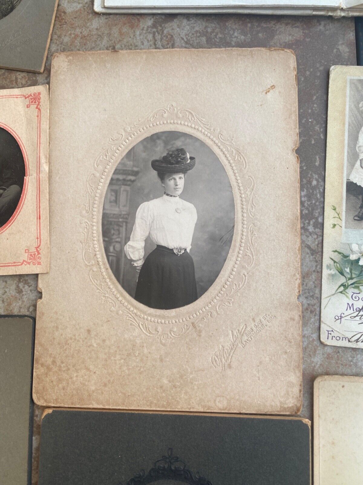 18 and early 1900s cabinet cards plus ephemera 1942 hold us out what your asse s