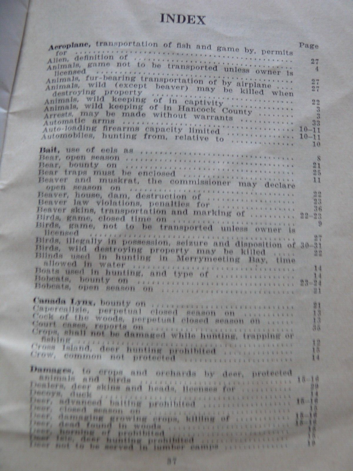 THREE MAINE EPHEMERA ITEMS from early 1900's