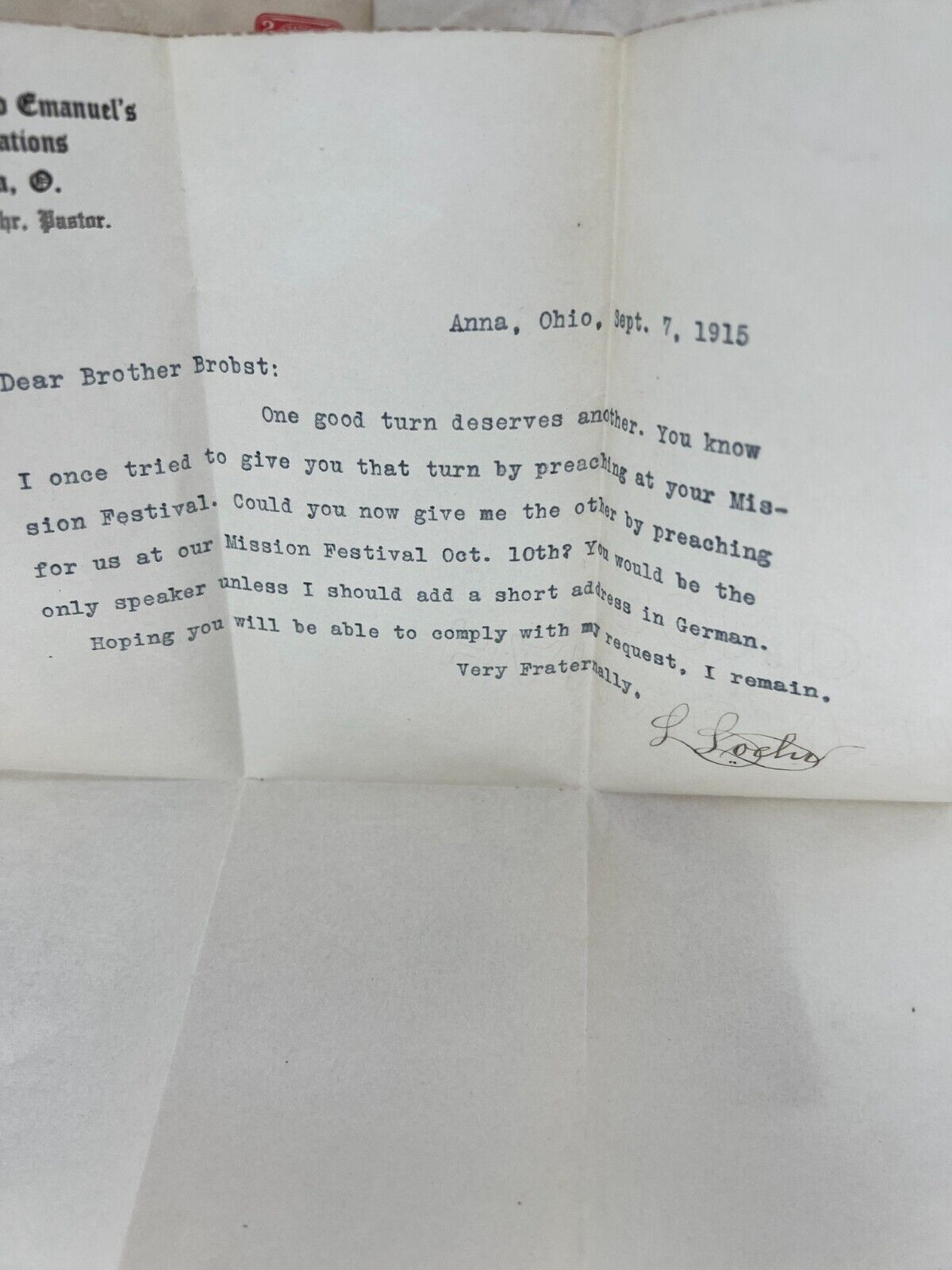 envelopes Ephemera 1900s handwritten letters typed 2 cent stamps fountain pen