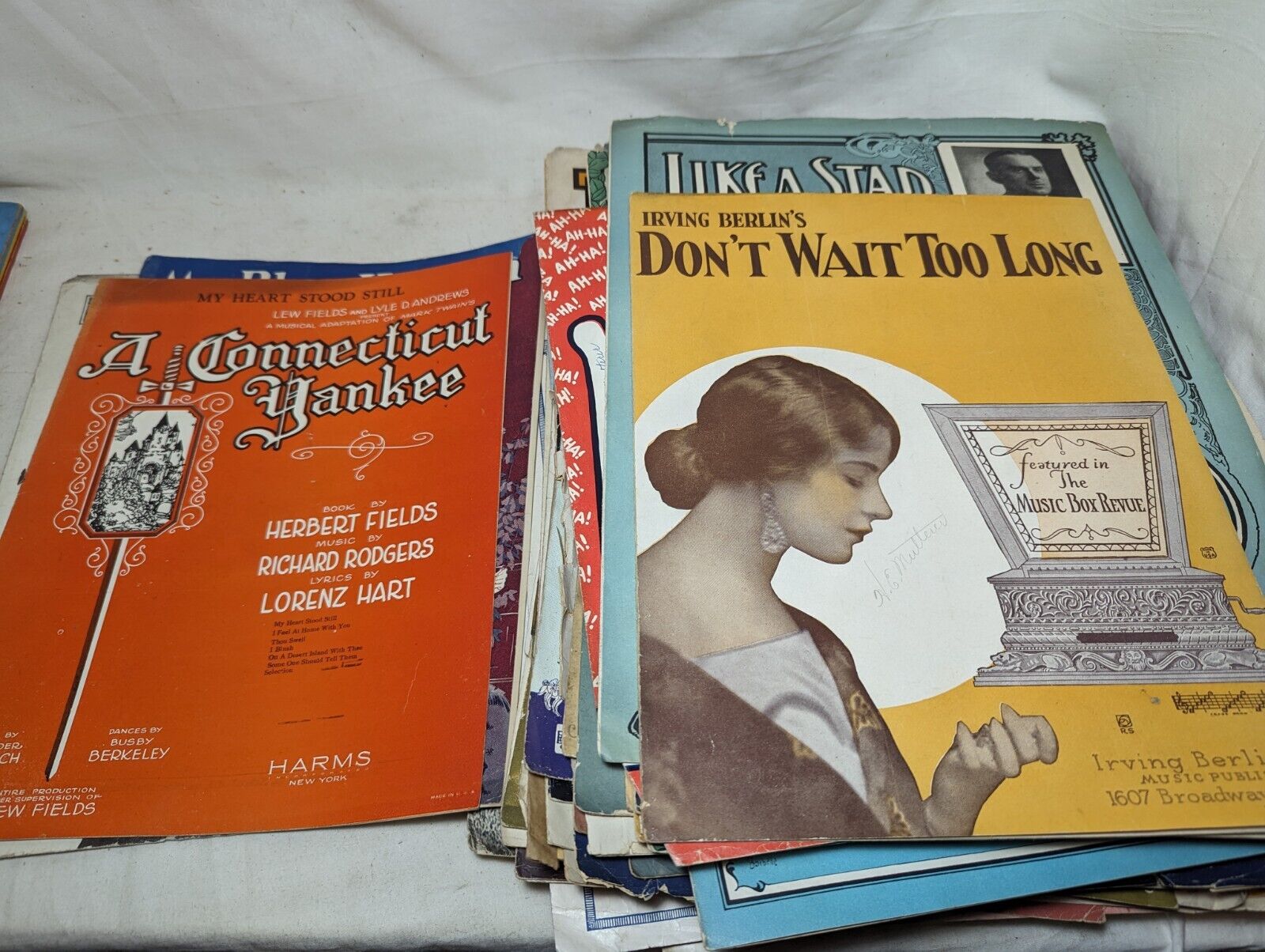 Early 1900s - 1950s Vintage Sheet Music | Ephemera Various Condition Huge stack