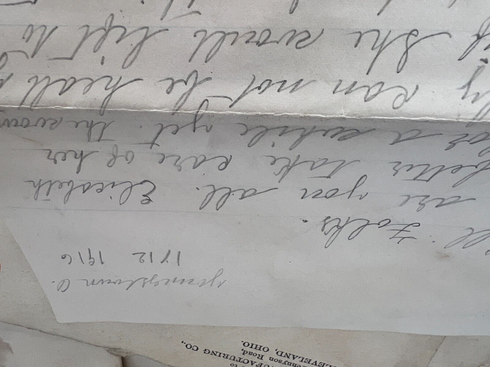 envelopes Ephemera 1900s handwritten letters typed 2 cent stamps fountain pen