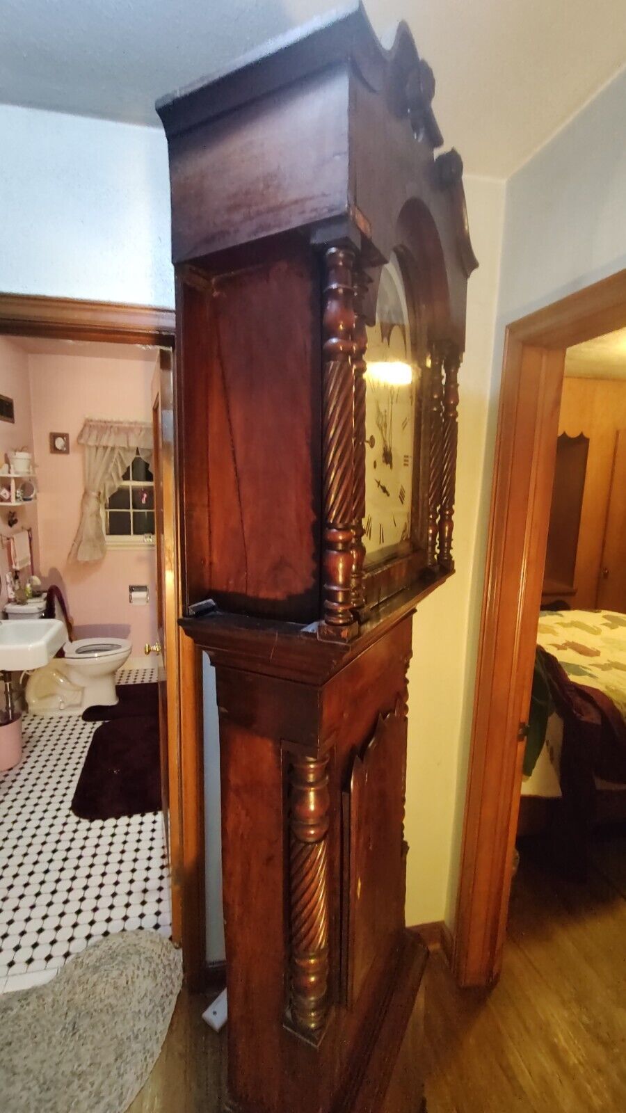 Late 1700's Grandfather Clock in Antique Style