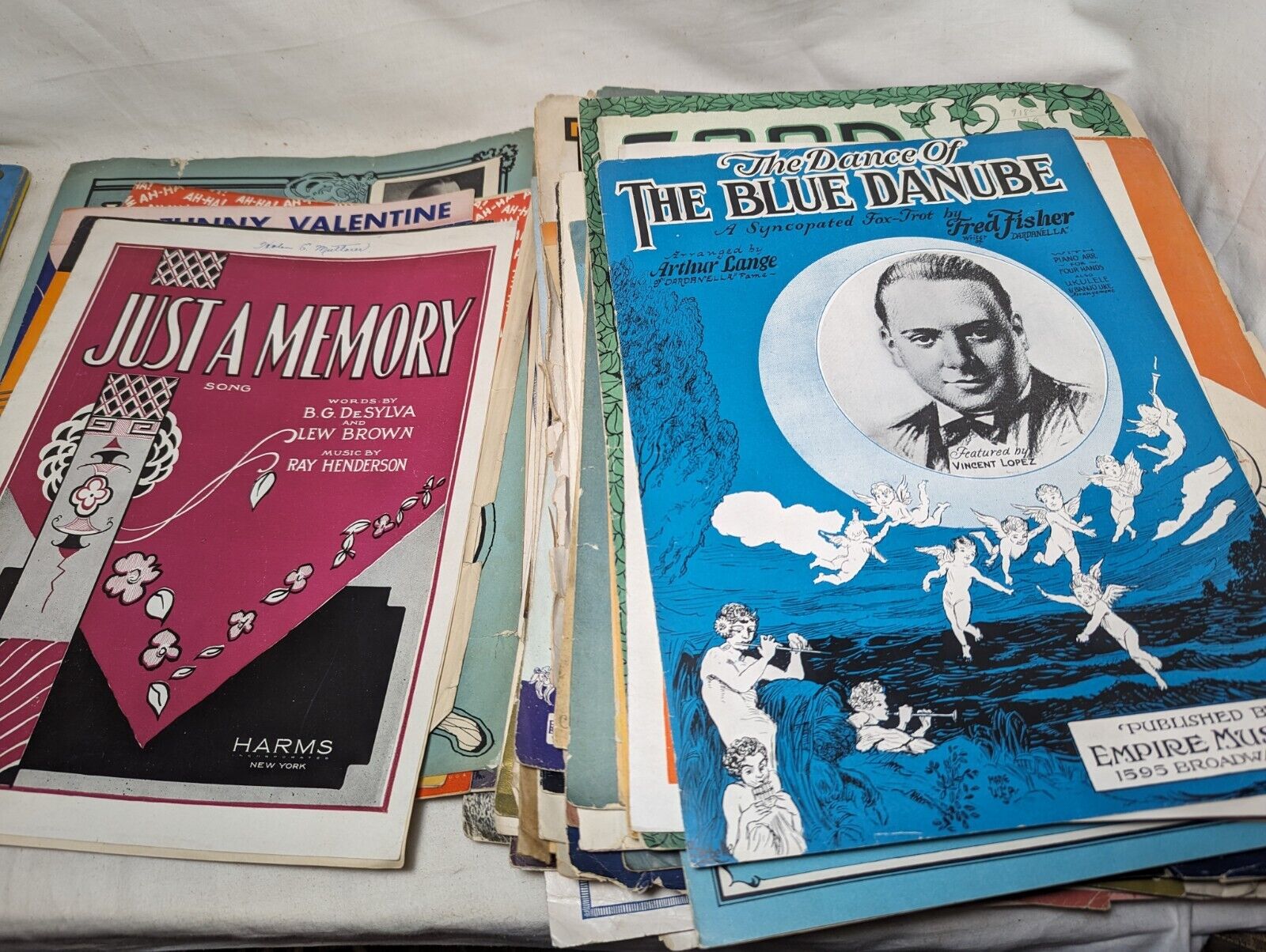 Early 1900s - 1950s Vintage Sheet Music | Ephemera Various Condition Huge stack