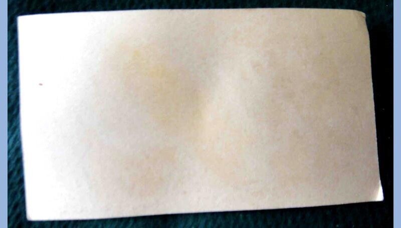 1800s antique AGNES HAGAN MILLINERY baltimore md AD TRADE CARD - RED SLEEVE