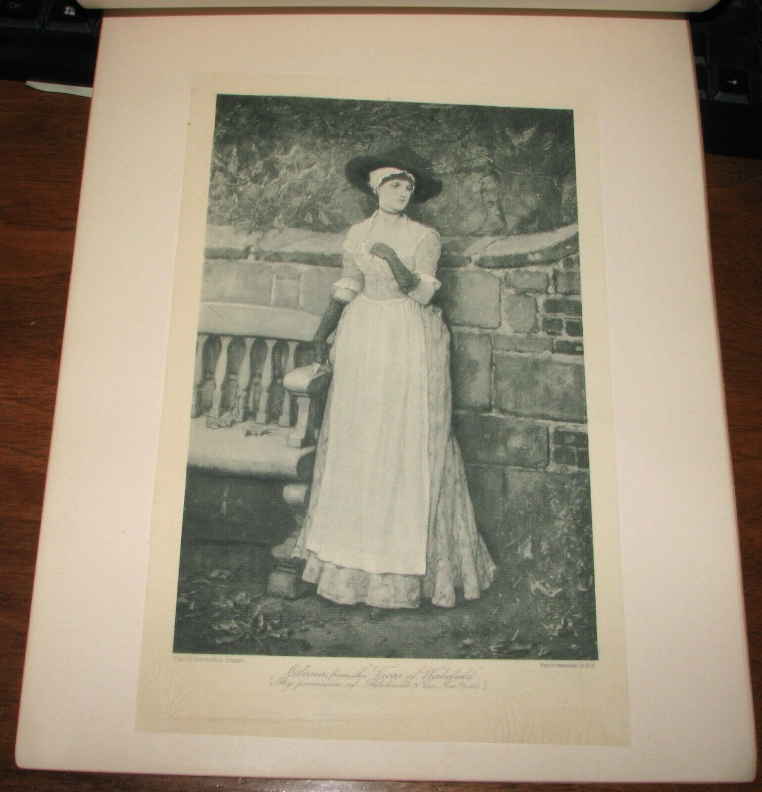 12 Photogravure Early 1900's Prints Ephemera Art Portfolio - No Cover Page