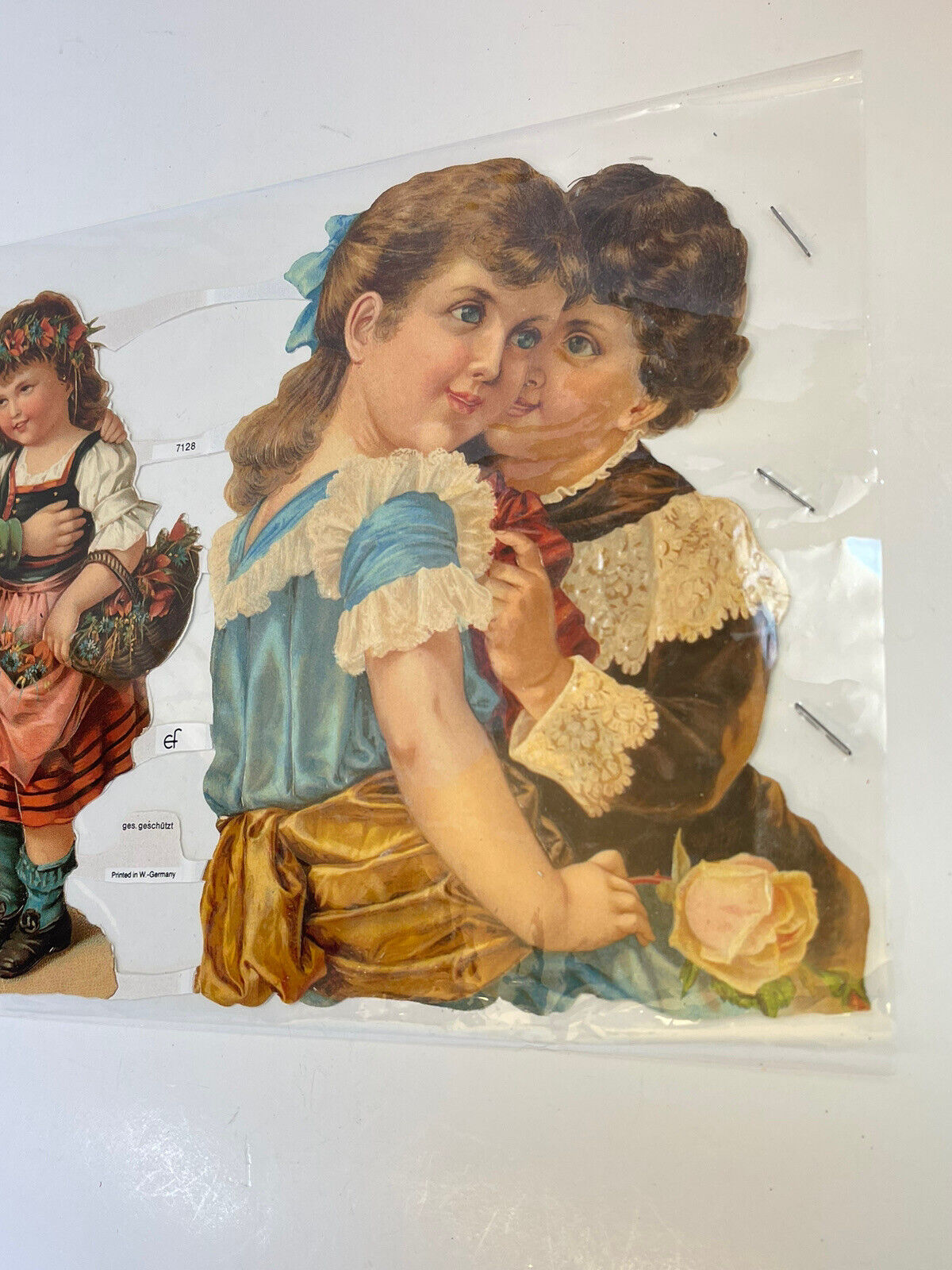 Victorian Children Die-Cuts Made In Germany Reproductions From 1800s Ephemera