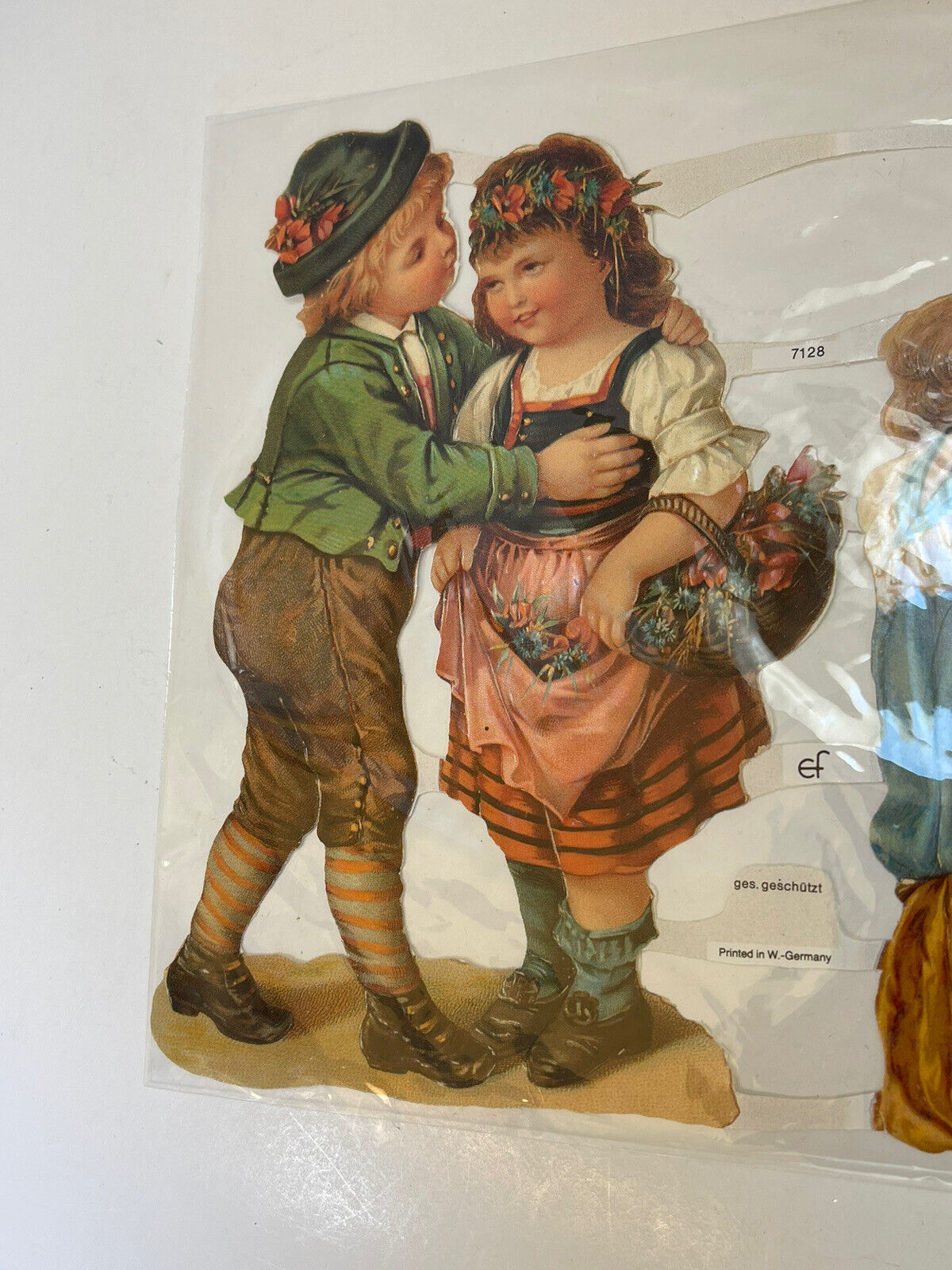 Victorian Children Die-Cuts Made In Germany Reproductions From 1800s Ephemera