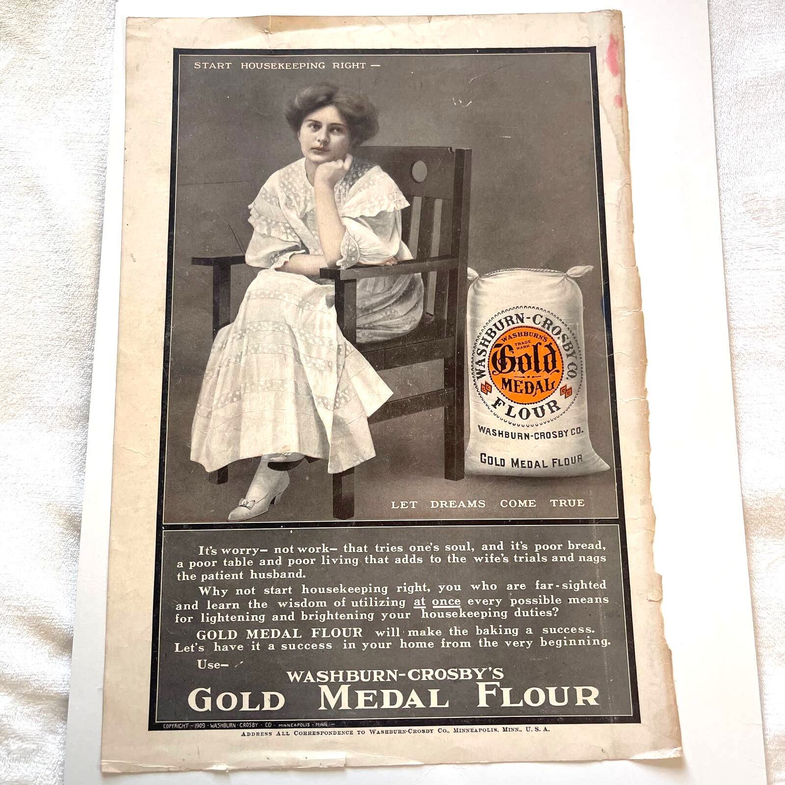 Lot of 4 Double Sided Advertisements Early 20th Century 1900s Antique Ephemera