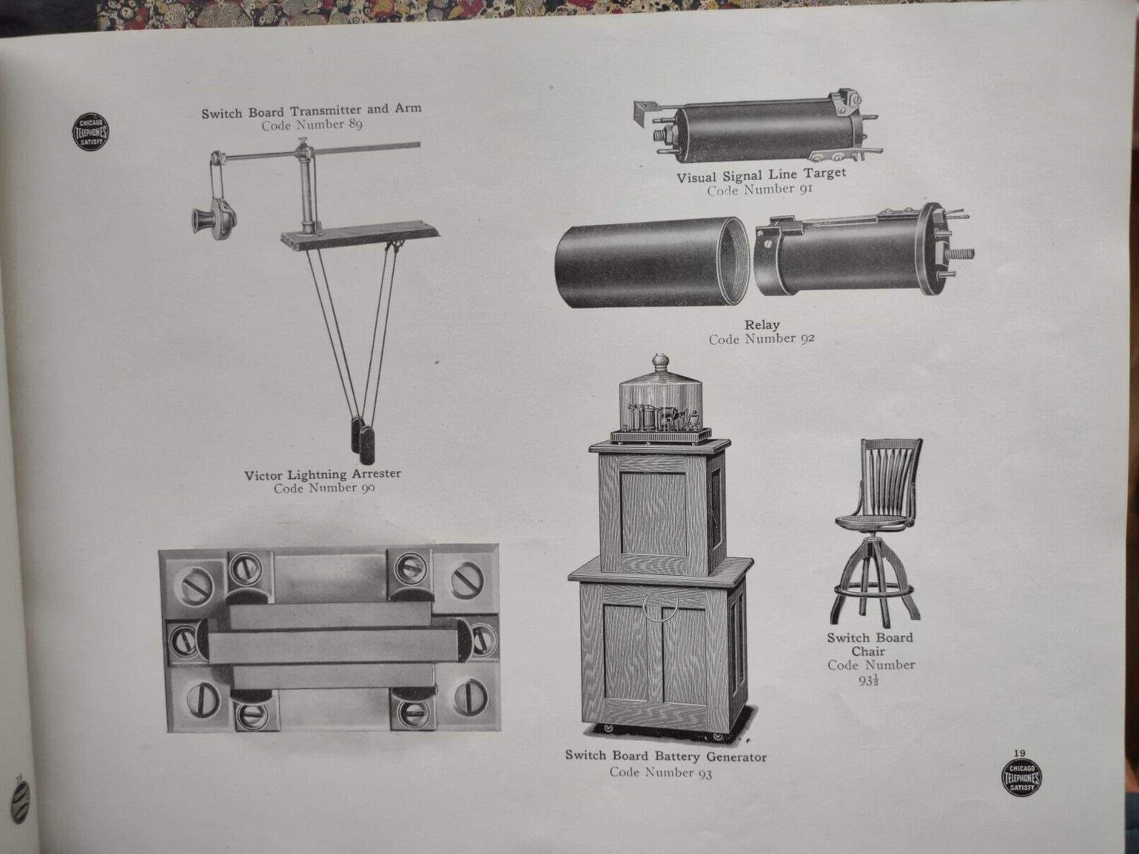 Chicago Telephone Supply Co Early 1900s Illustrated Catalog & Price Sheet